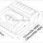 Bizsoft Zonerich AB-330M USB Interface Handheld Portable Mobile printer