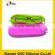 Fashion style zipper glasses silicone women's bag