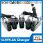 automatic battery charger 12.6v 500ma with au us uk eu wall plug