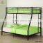 China Factory Army Cot Wrought Iron Metal Double Bunk Bed