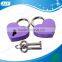 AJF love heart lock colorful heart lock for wedding