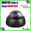 Day/Night indoor dome camera sony Effio-A 800tvl 2.8-12mm manual zoom lens with OSD menu plastic cover cctv dome ir camera