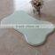 Top soft microfiber coral fleece memory foam pet mat