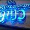 Front lit led letter sign lighted acrylic letter building letter sign