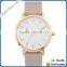 international gold wrsit watch women watches stainless steel watch quartz watch waterproof leather band watch original watch