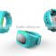 Kids position locating anti lost safety guard GPS tracker smart watch with SOS button and history route mornitoring