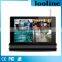 Looline 7" Touch Screen Wireless 4Ch Video Real Time Recorders Outdoor Security Support Miscro-SD Card Outdoor Camera Systems