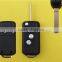 2 buttons remote flip key cover for Peugeot 307