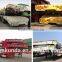 High quality low price 60ton 3 axle low bed semi trailer for sale