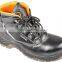 Anti-Puncture Top Smooth Leather toe cap Safety Shoes
