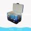 Retro picnic sports cooler box ice wine ice cooler beer cooler