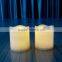 cheap and beautiful Small wave top Shaped plastic LED votive tealight