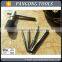 5PC hss or alloy steel tap set metric size hand tools