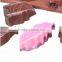 2016 New Design Fashion Low Price Leaf Shaped Silicone Chocolate Mold