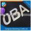 ABS shaped sample letter for car stickers as promotion gift