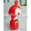 custom design fun 3d red monkey shape inflatable tumbler for kids