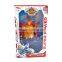 Hot selling small model plastic kids toy robot with light