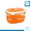 Two Layers Stainless Steel Thermal Lunch Box