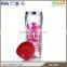 Paper Insert Plastic Tumbler with Lid