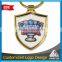 Exclusive shield shape key holder with custom printing logo