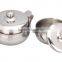 3pcs apple shape Stainless Steel Casseroles