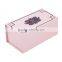Custom logo cardboard folding box with handle