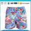 100% polyester fabric custom board shorts/brilliant color beachwear