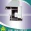 factory off white PVC profile plastic profile for casement window and sliding window