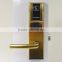 New design 304 Stainless Steel rfid card security electric handle safe digital smart keyless hotel lock