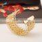 Cheap metal woven bracelet cuff bangle wholesale