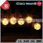 TZFEITIAN CE ROHS approval outdoor decoration paper flower commercial led pendant lighting