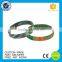 China supplier high quality printing custom silicone bracelets