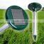Yard solar power ultrasonic sonic mouse mole pest rodent repeller repellent