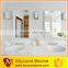 New Design Marmara white marble vanity top with vessel sink