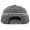 Guangzhou Daijun OEM Hot Sale Best Quality Men Acrylic Grey Custom Embroidery Snapback Cap