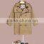 New design khaki girls coat wholesale