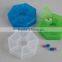 Plastic 3 Case Heart Shap Pill Box