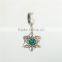 B0004 Fashion European DIY 925 Sterling Silver Charm Bangle For Women