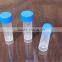 blue cap mould printing cryo tube 5ml