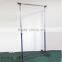 Metal frame one pole adjustable clothes drying rack