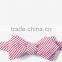 young hot sale seersucker striped bow ties for men