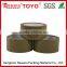 BROWN/ TAN Color Bopp Acrylic Material Adhesive Packing Tape