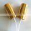 20/415 Gold Aluminum Sprayer for perfume bottle