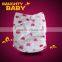 Naughty baby Breathable comfortable Minkee Modern Pocket baby cloth diapers,cloth nappies