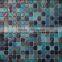 ZTCLJ JY-G-65 Popular Decorative Green and Purple Glass Mosaic Tile Non Slip Cheap Outdoor Tiles