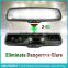 EC auto-dimming interior rear view mirrors with backup cameras