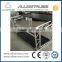 light weight aluminum folding movable dj table