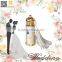 Fancy designer 5ml wedding gifts attar perfume oils aluminum bottles
