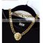 Top Quality Lion Head Choker Vintage Pendant Statement Necklace Women Necklaces & Pendants Fashion Necklaces for Women 201