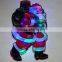 Outdoor christmas decorations 3D led light acrylic santa claus